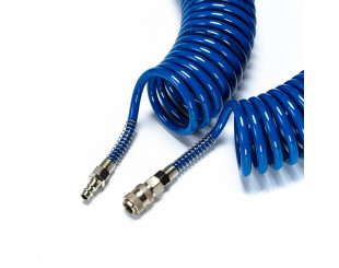 Шланг полиуретановый  спиральный 6.5/10 мм, 15 м Garage